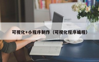 云梦可视化+小程序制作（可视化程序编程）